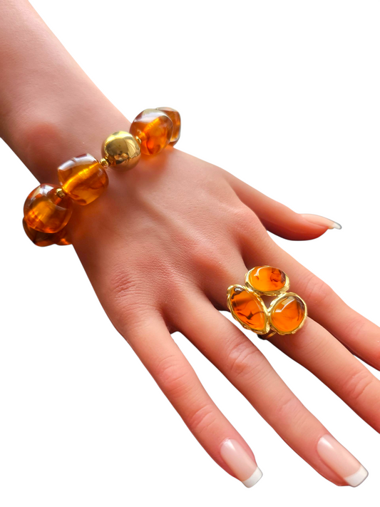 Bague Ambré
