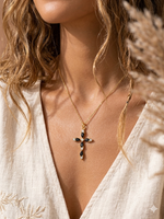 Collier Croix Joyaux