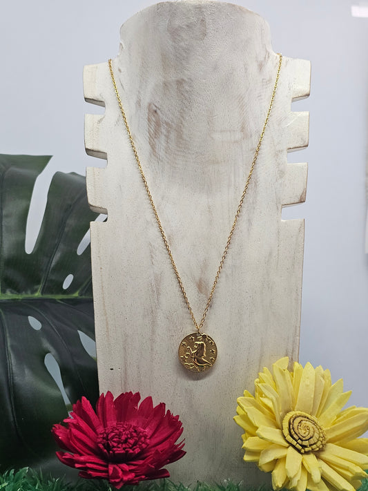 Collier astrologique lion