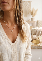 Collier Rosa Doré