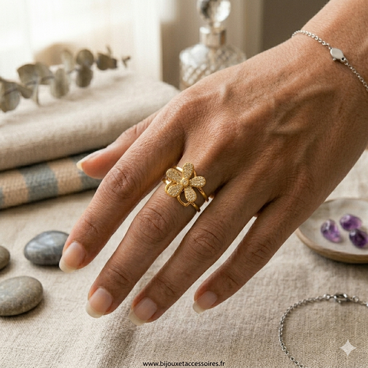 Bague Anti-Stress Flower