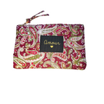 Pochette" Amour " cashmere