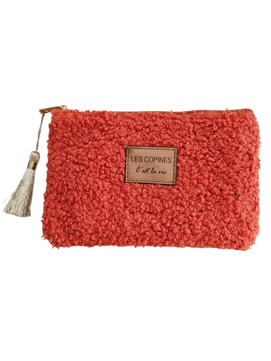 Pochette Douillette "Les copines, c'est la vie" Plusieurs Colories