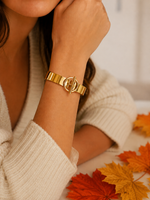Bracelet en Acier Inoxydable Réglable , L'Élégance Durable