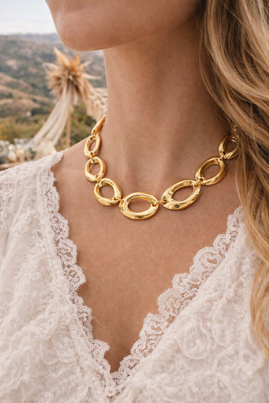 Collier Maillons Ovales