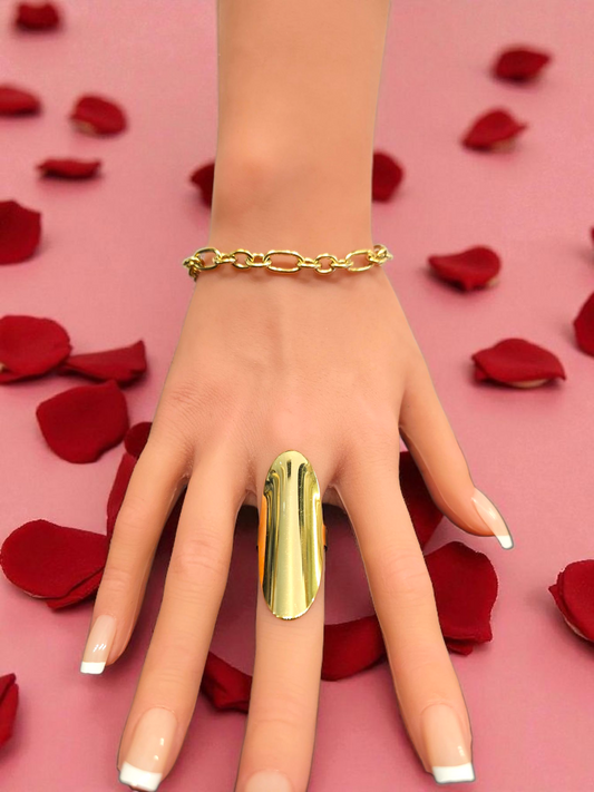 Bracelet Maillons Dorés