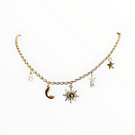 Collier multi charms céleste