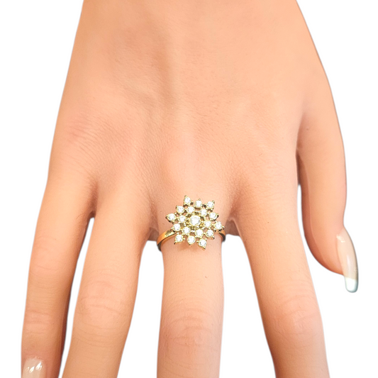 Bague Anti-Stress multi strass
