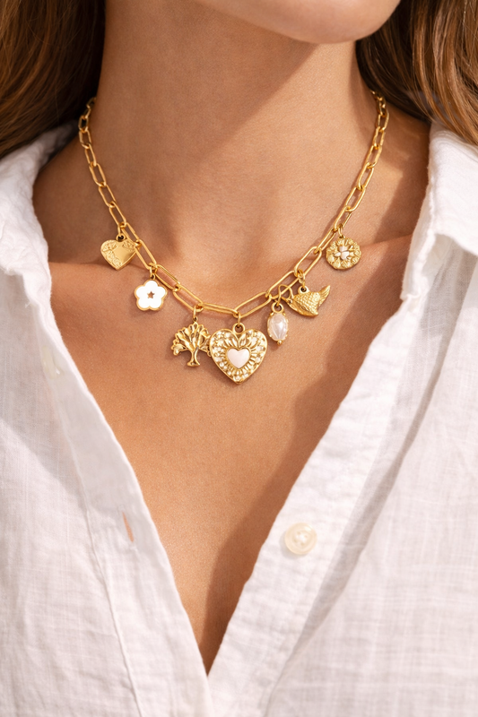 Collier Pilar doré