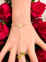 Bracelet Rai blanc