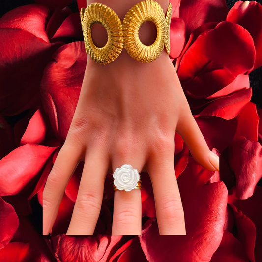 Bague fleur