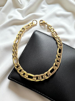 Bracelet Maillon Cubain doré
