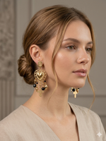 Boucles d’Oreilles "Ex-Voto Mystique" Acier Inoxydable
