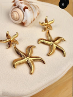 Boucles d’Oreilles Étoile de Mer