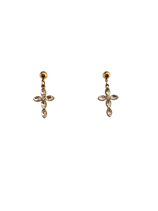 Boucles d’Oreilles croix