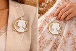 Broche Camée Vintage